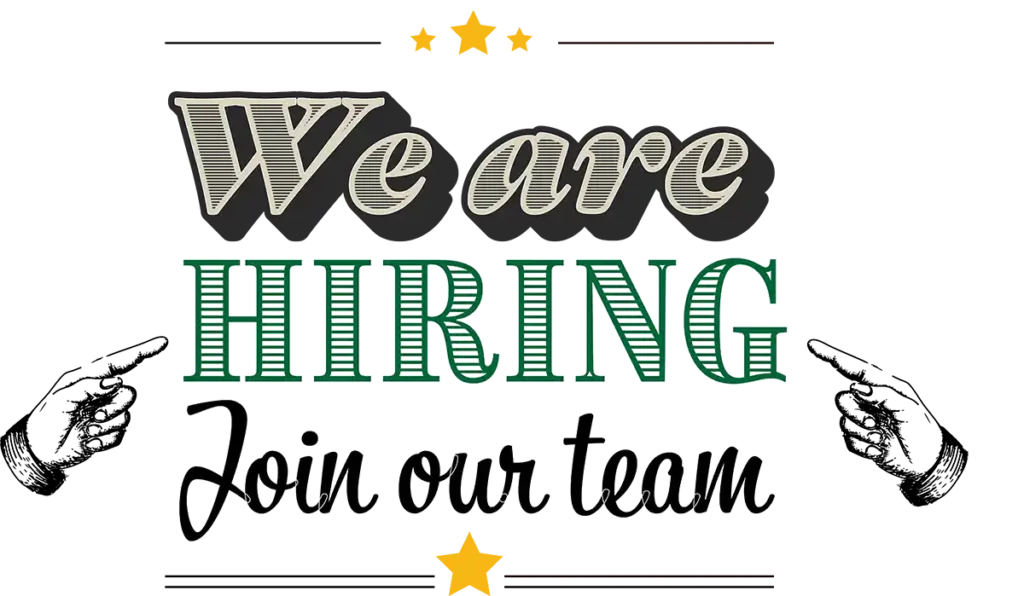 We are hiring - join our team